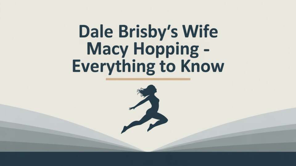 Dale Brisby's Wife Macy Hopping – Everything to Know