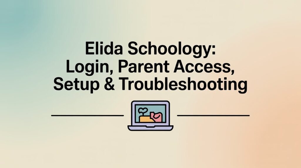 Elida Schoology Login, Parent Access, Setup & Troubleshooting