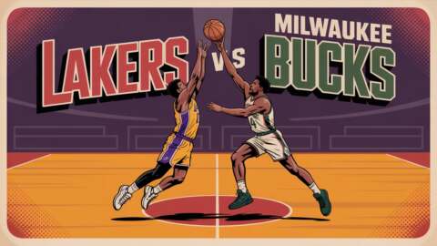 Lakers vs Milwaukee Bucks Match Player Stats