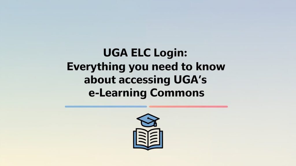 UGA ELC Login Everything You Need to Know About Accessing UGA's eLearning Commons