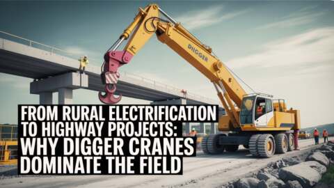 From Rural Electrification to Highway Projects Why Digger Cranes Dominate the Field