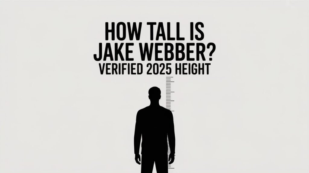How Tall Is Jake Webber Verified 2025 Height