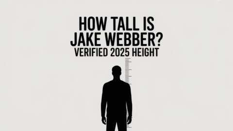 How Tall Is Jake Webber Verified 2025 Height