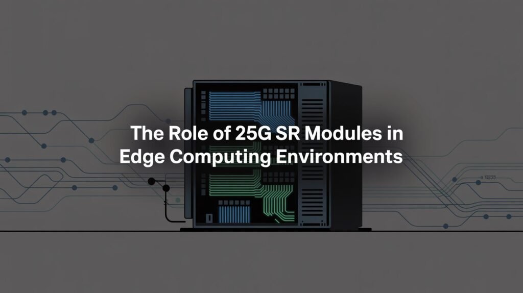 The Role of 25G SR Modules in Edge Computing Environments