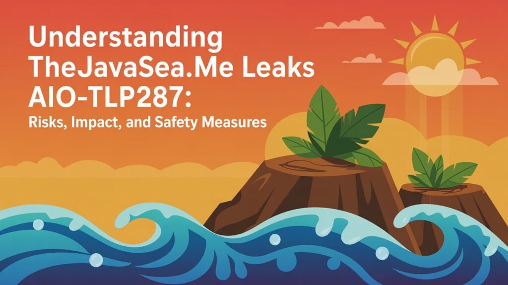 Understanding thejavasea.me Leaks AIO-TLP287 Risks, Impact, and Safety Measures
