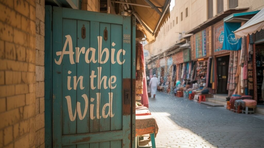 Arabic in the Wild Learning Beyond the Classroom in Dubai