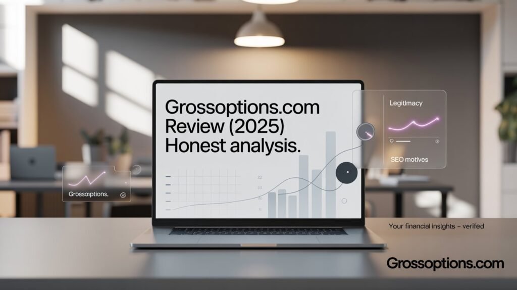 GrossOptions.com Review (2025) Honest Analysis of a Finance Blog’s Legitimacy and SEO Motives
