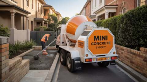 Mini Concrete in Sydney Big Solutions for Small Projects