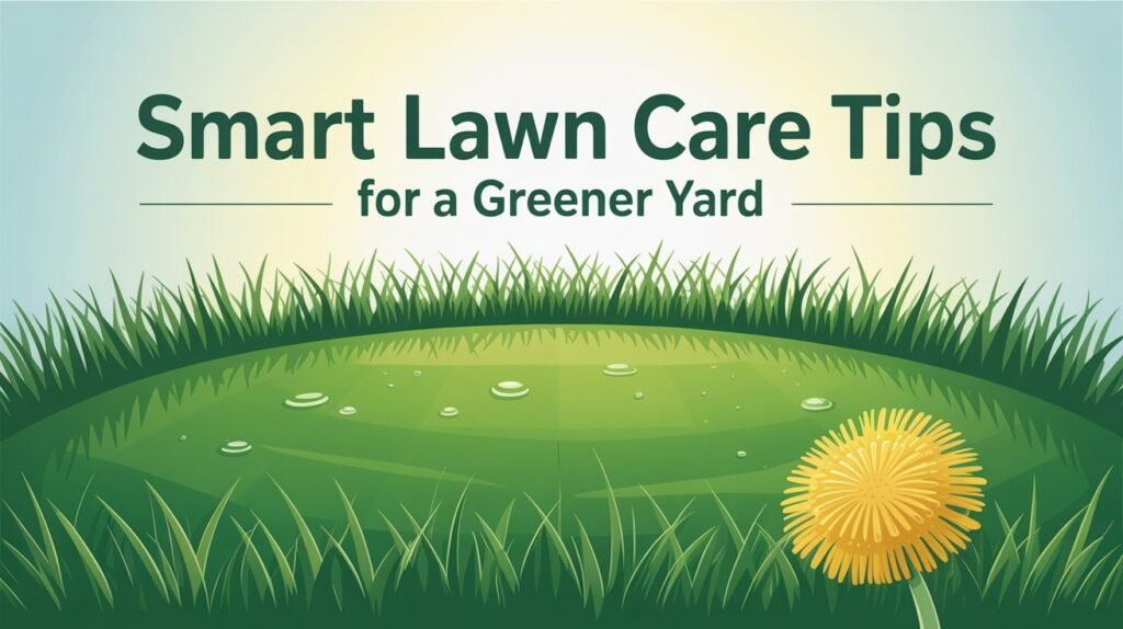 Smart Lawn Care Tips for a Greener Yard Smart Lawn Care Tips for a Greener Yard