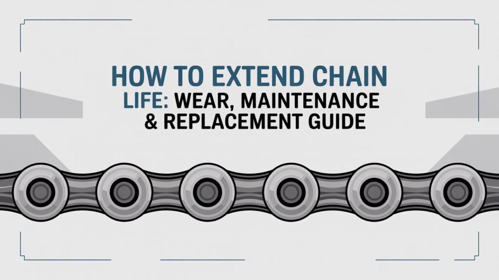 How to Extend Chain Life: Wear, Maintenance & Replacement Guide How to Extend Chain Life: Wear, Maintenance & Replacement Guide