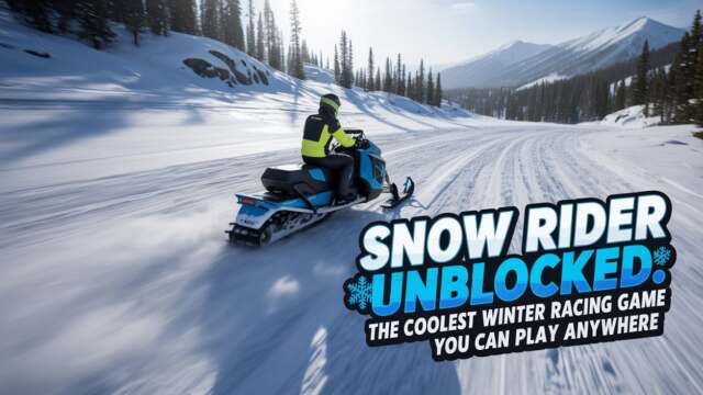 Snow Rider Unblocked The Coolest Winter Racing Game You Can Play Anywhere