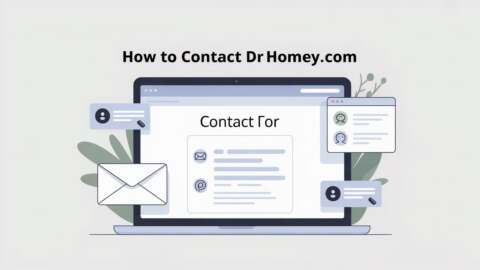 How to Contact DrHomey.com Verified Contact Methods, Support Help & Business Inquiries