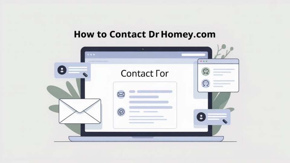 How to Contact DrHomey.com Verified Contact Methods, Support Help & Business Inquiries