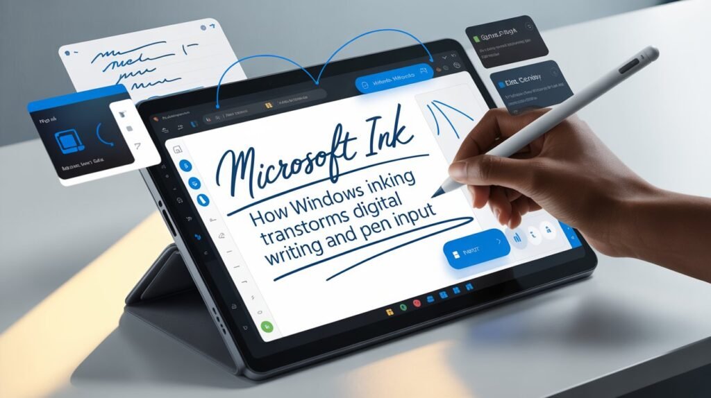 Microsoft Ink Explained: How Windows Inking Transforms Digital Writing and Pen Input Microsoft Ink Explained How Windows Inking Transforms Digital Writing and Pen Input
