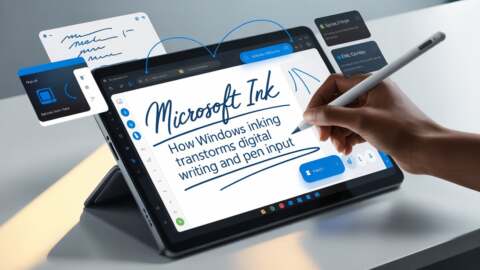 Microsoft Ink Explained How Windows Inking Transforms Digital Writing and Pen Input