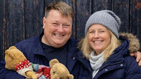 Adi Higham with his First Wife