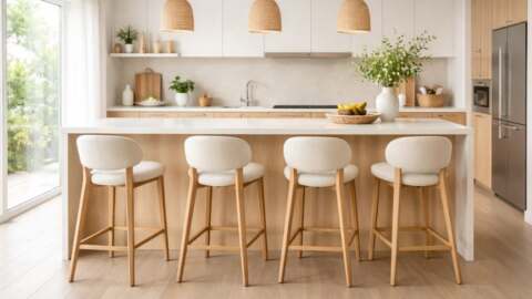 The Comeback of Comfort Why Bar Stools with Backs Are Redefining Modern Dining Spaces